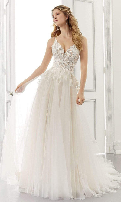 Mori Lee Bridal - 2189 Ariadne Lace Bodice Tulle Wedding Gown Wedding Dresses