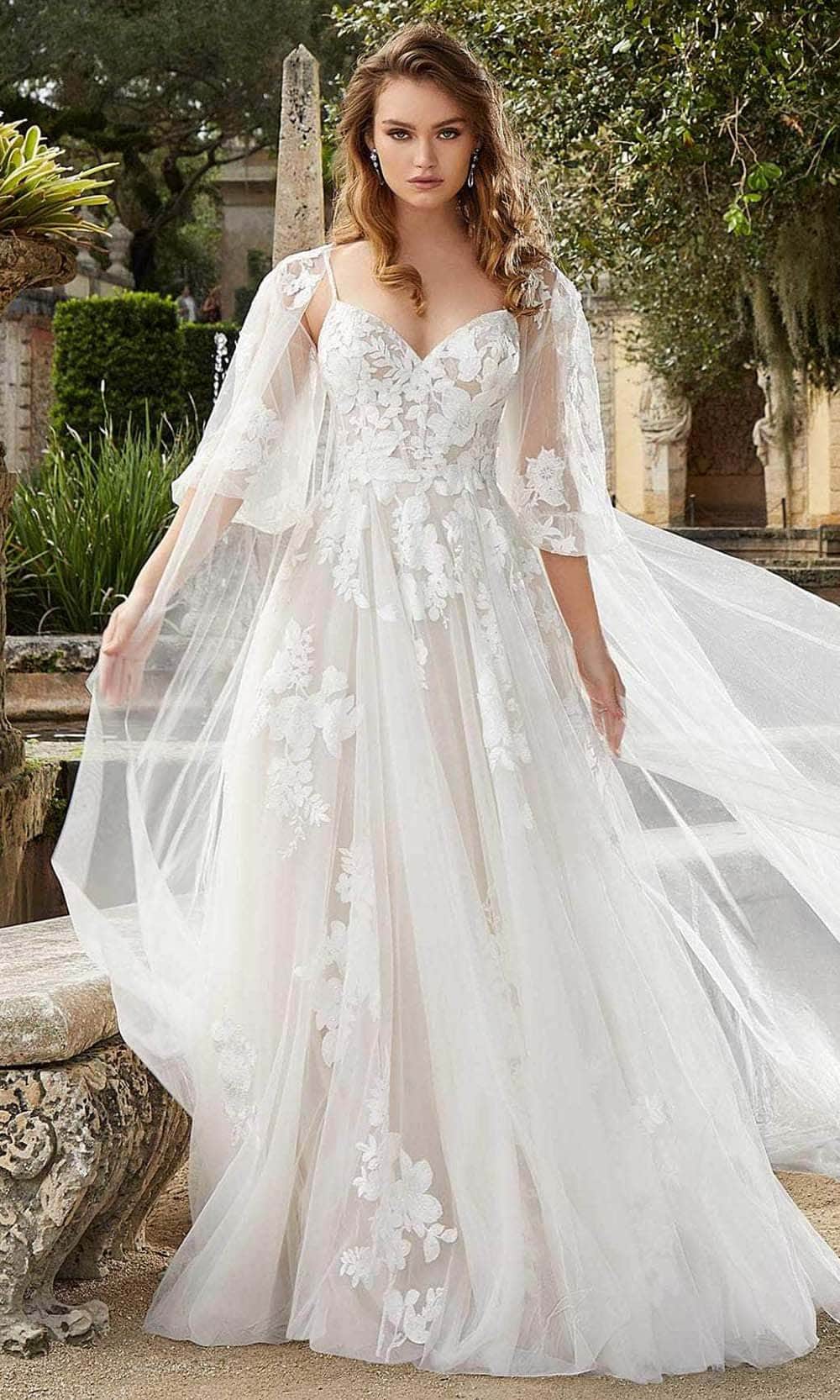Mori Lee Bridal 2464 - Sweetheart Embroidered Bridal Gown Bridal Dresses 00 / Ivory/Champagne/Honey