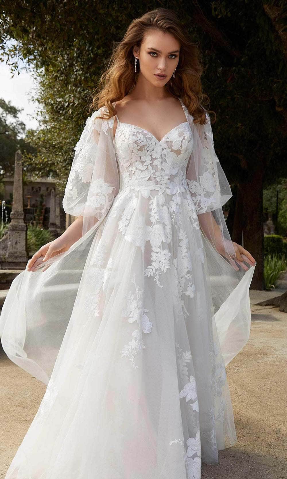 Mori Lee Bridal 2464 - Sweetheart Embroidered Bridal Gown Bridal Dresses
