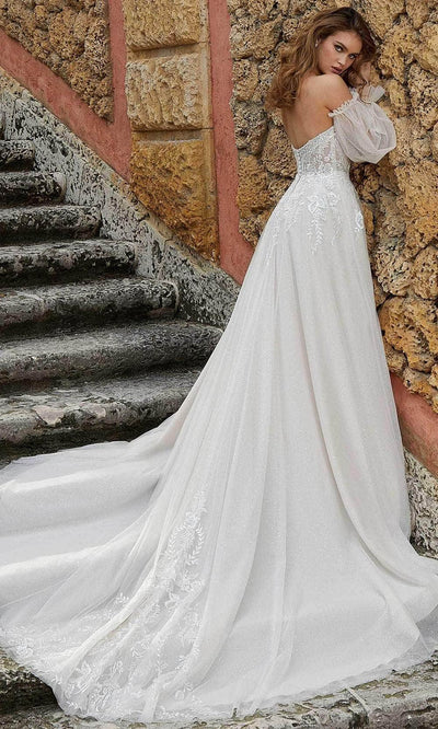 Mori Lee Bridal 2468 - Strapless Sleeve Wedding Dress Special Occasion Dress 00 / Ivory/Latte/Honey