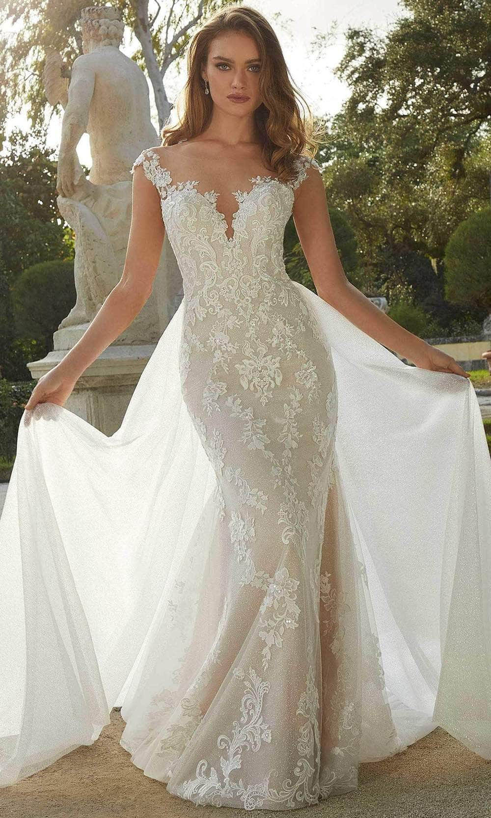 Mori Lee Bridal 2478 - Off-Shoulder Embroidered Wedding Dress Special Occasion Dress