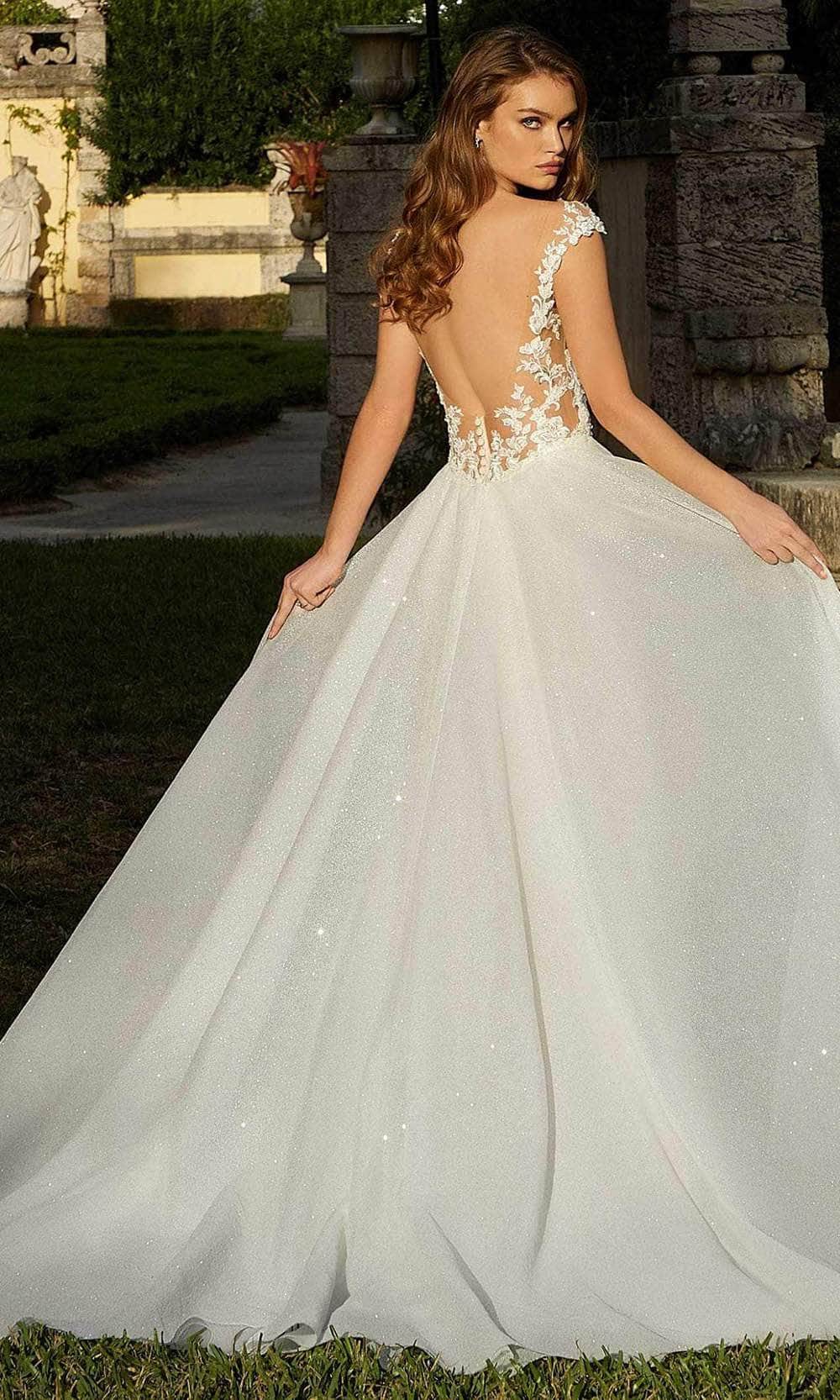 Mori Lee Bridal 2478 - Off-Shoulder Embroidered Wedding Dress Special Occasion Dress