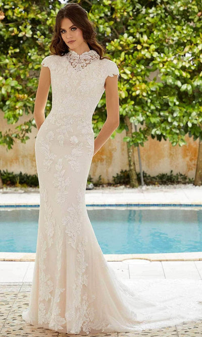 Mori Lee Bridal 30121 - Cap Sleeve Mermaid Wedding Dress Wedding Dresses