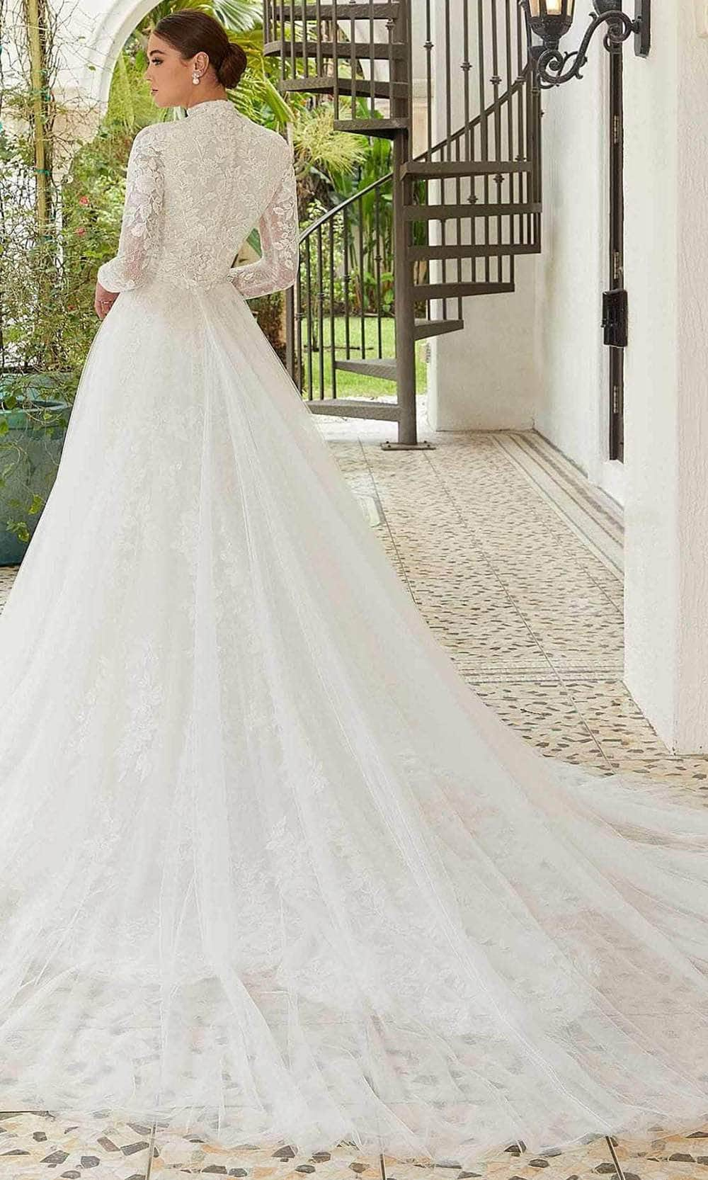 Mori Lee Bridal 30125 - Long Sleeve A-Line Wedding Dress Wedding Dresses