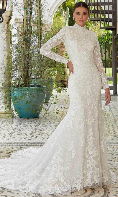 Mori Lee Bridal 30125 - Long Sleeve A-Line Wedding Dress Wedding Dresses