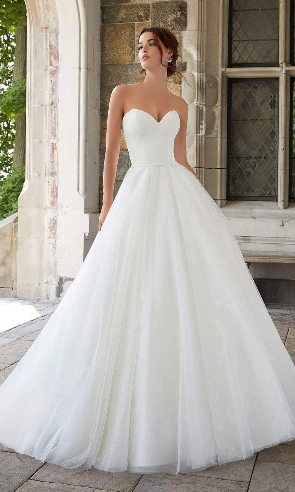 Mori Lee Bridal - 5801 Sherri Wedding Dress Wedding Dresses 2 / Ivory