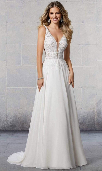 Mori Lee Bridal - 6927L Shiloh Wedding Dress Wedding Dresses 0 / Ivory