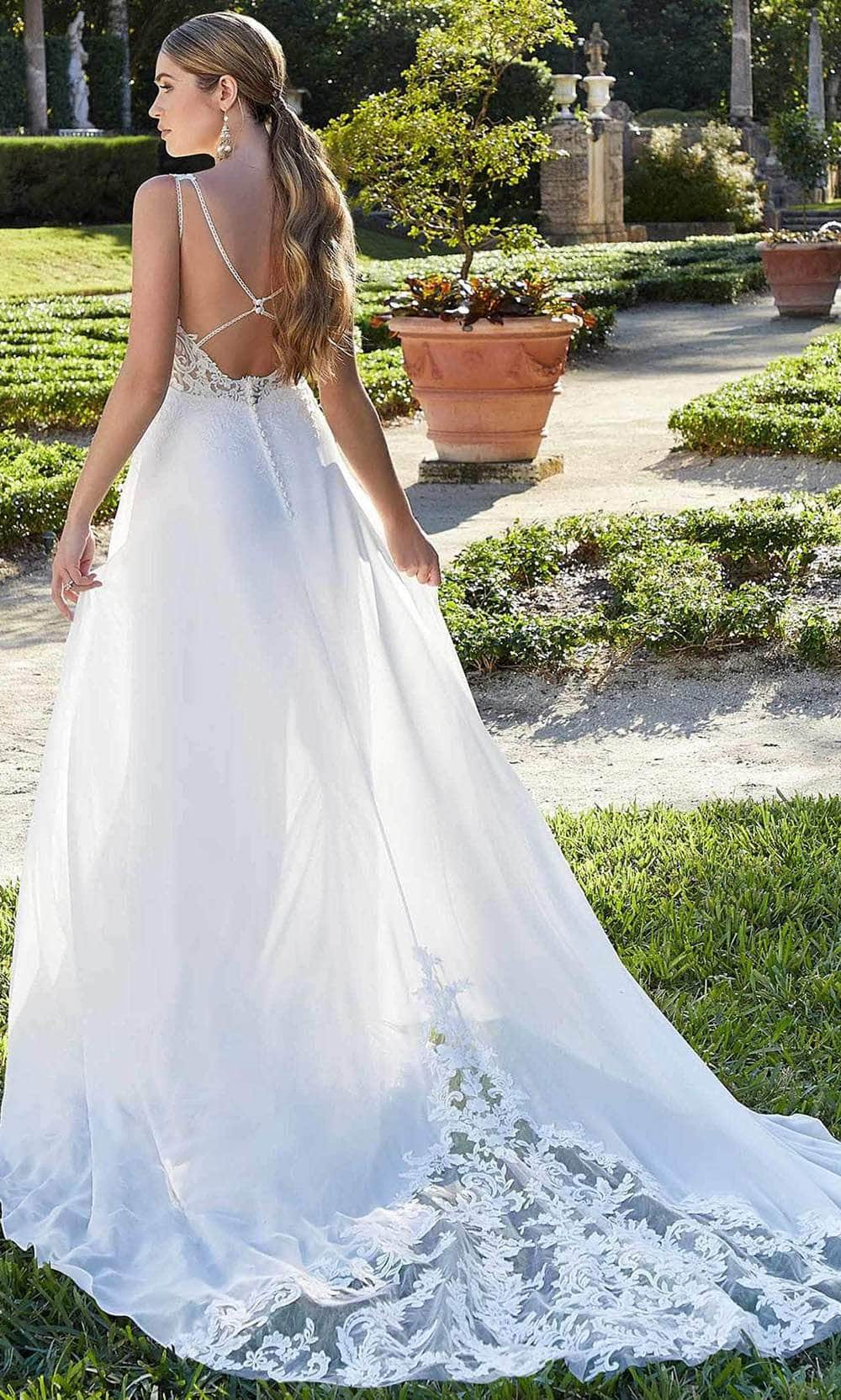 Mori Lee Bridal 6977 - Cutout Back Bridal Gown Wedding Dresses