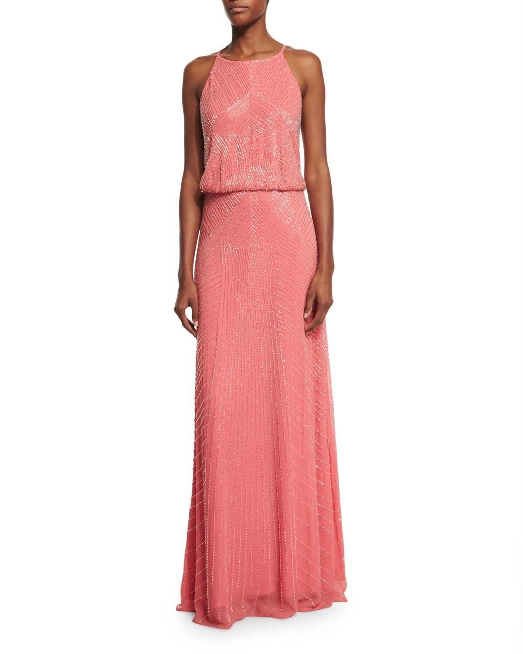 aidan mattox beaded halter dress Amazon.com: Aidan by Aidan Mattox Women's Beaded Halter Swing Dress : Clothing, Shoes & Jewelry