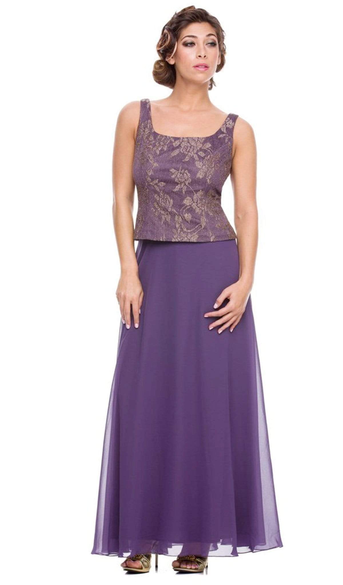 Nox Anabel - 5076 Lace Dress with Sheer Jacket Mother of the Bride Dresses