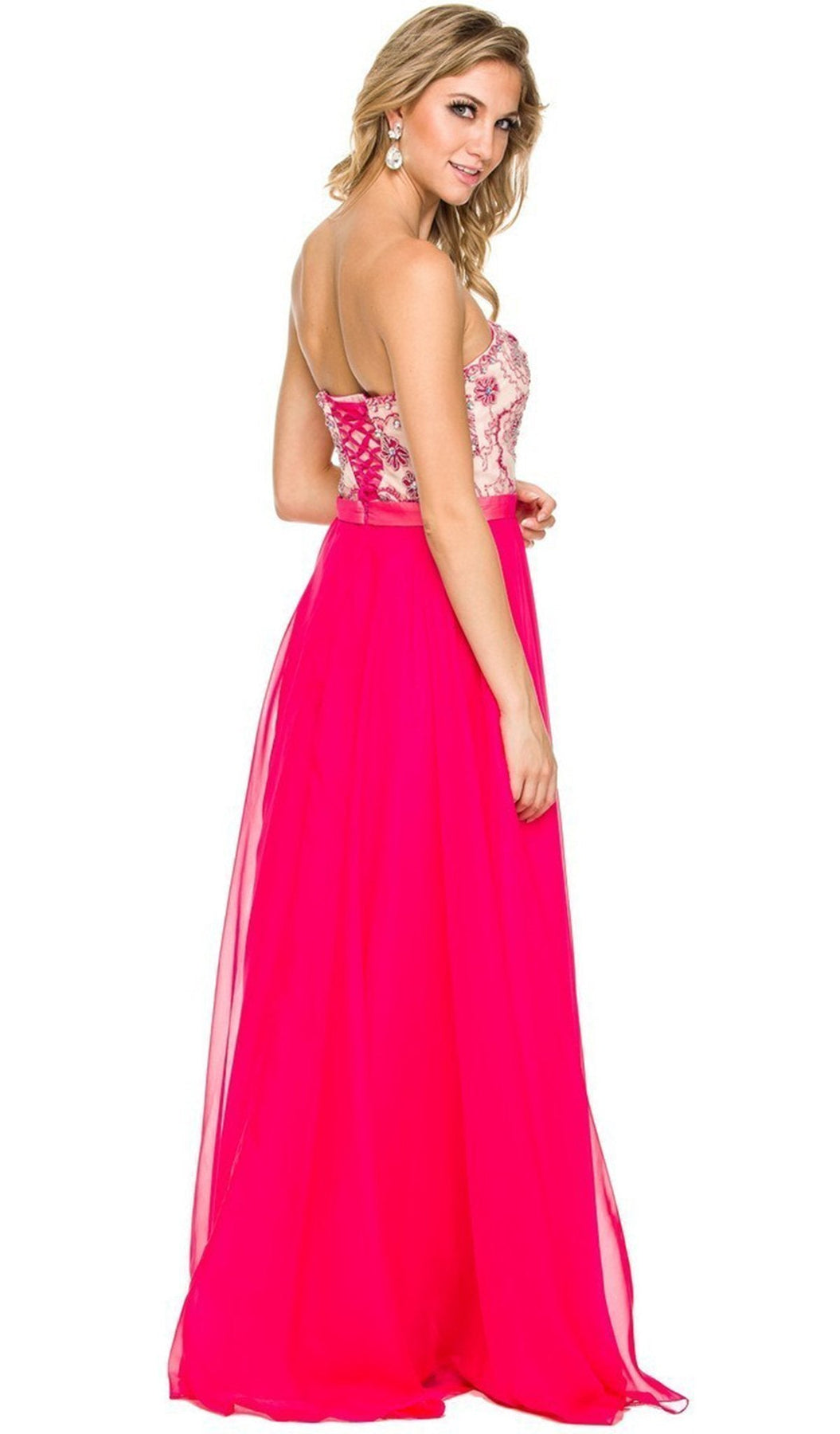 Nox Anabel - 8146 Strapless Sweetheart A-Line Dress Special Occasion Dress
