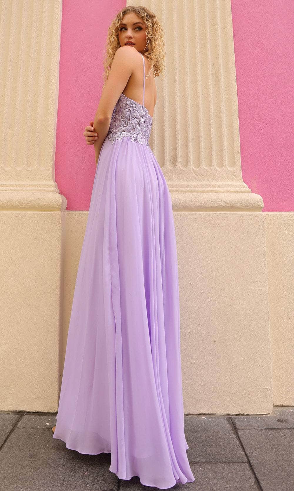 Nox Anabel C1462 - Spaghetti Strap A-Line Prom Dress Special Occasion Dresses 