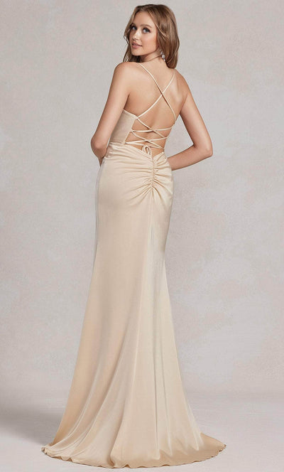 Nox Anabel E1068 - Cowl Strappy Prom Dress Evening Dresses