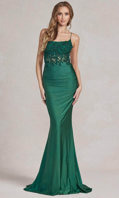 Nox Anabel E1186 - Sleeveless Scoop Neck Evening Dress Evening Dresses