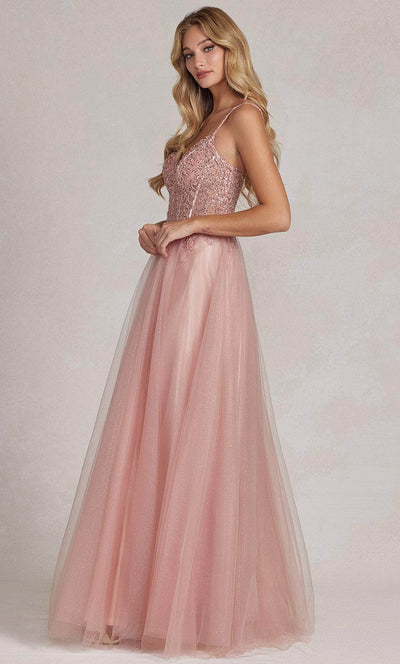 Nox Anabel F1086 - Sheer Bodice Prom Gown Prom Dresses