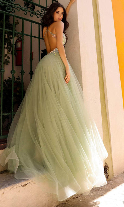 Nox Anabel G1354 - Crisscross Back Sequin Prom Dress Special Occasion Dresses 