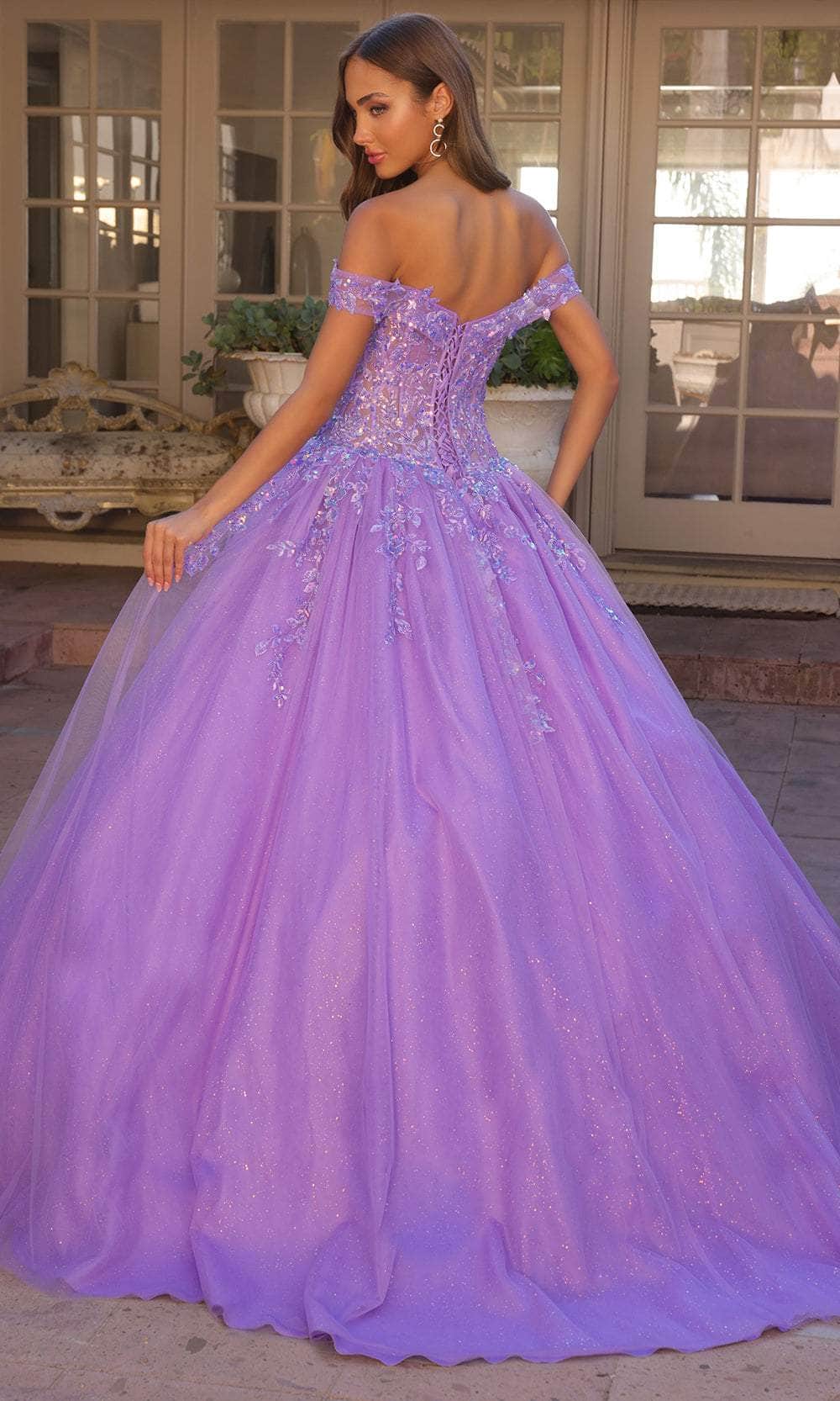 Nox Anabel H1349 - Beaded Corset Bodice Ballgown Ball Gowns 