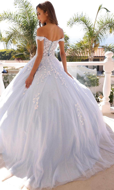 Nox Anabel H1352 - Lace-Up Back Embroidered Ballgown Ball Gowns 