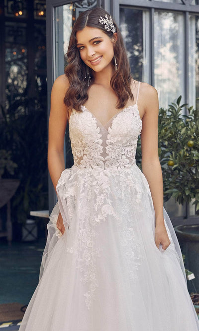 Nox Anabel JE933 - Embroidered Bridal Gown Wedding Dresses