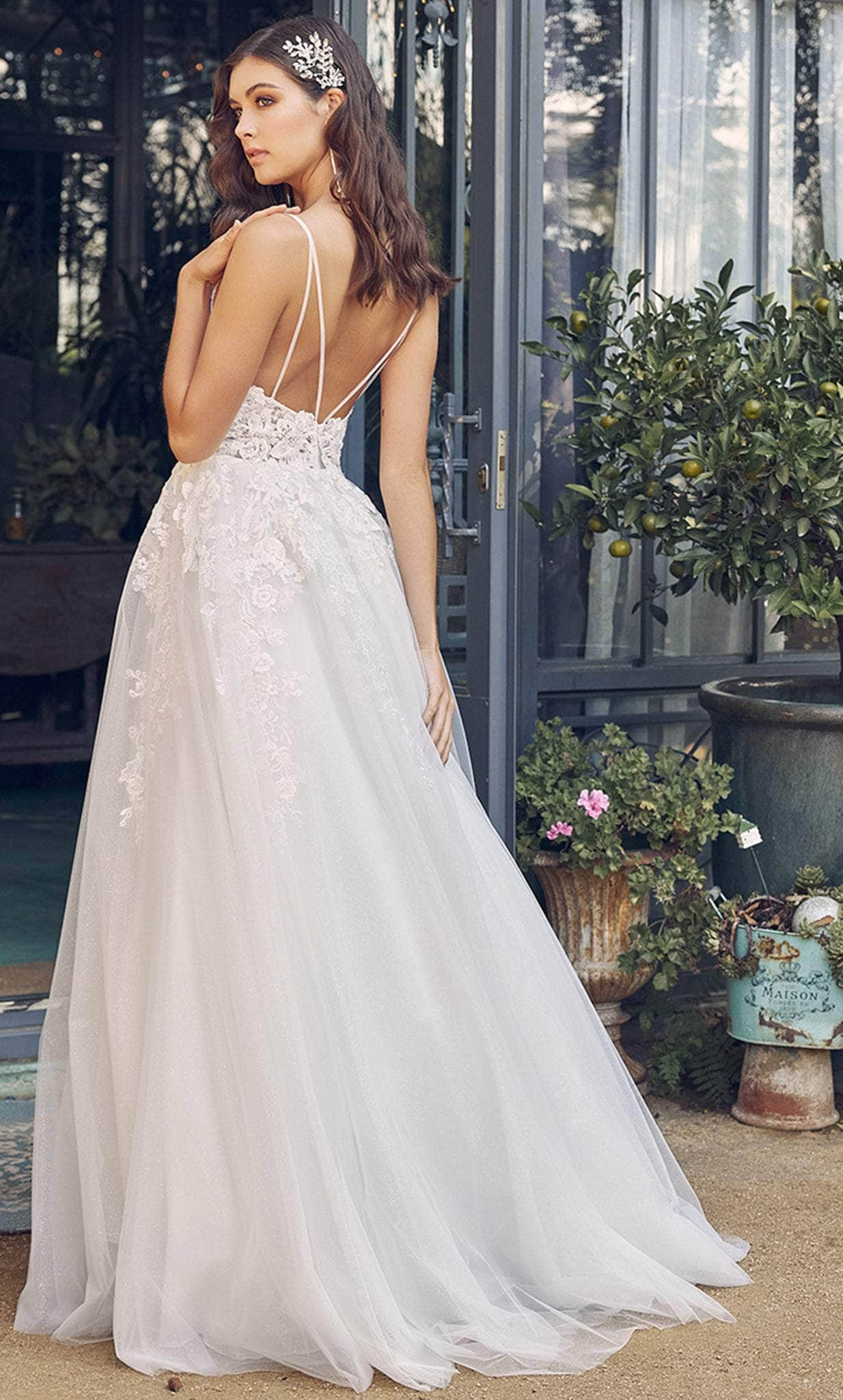 Nox Anabel JE933 - Embroidered Bridal Gown Wedding Dresses