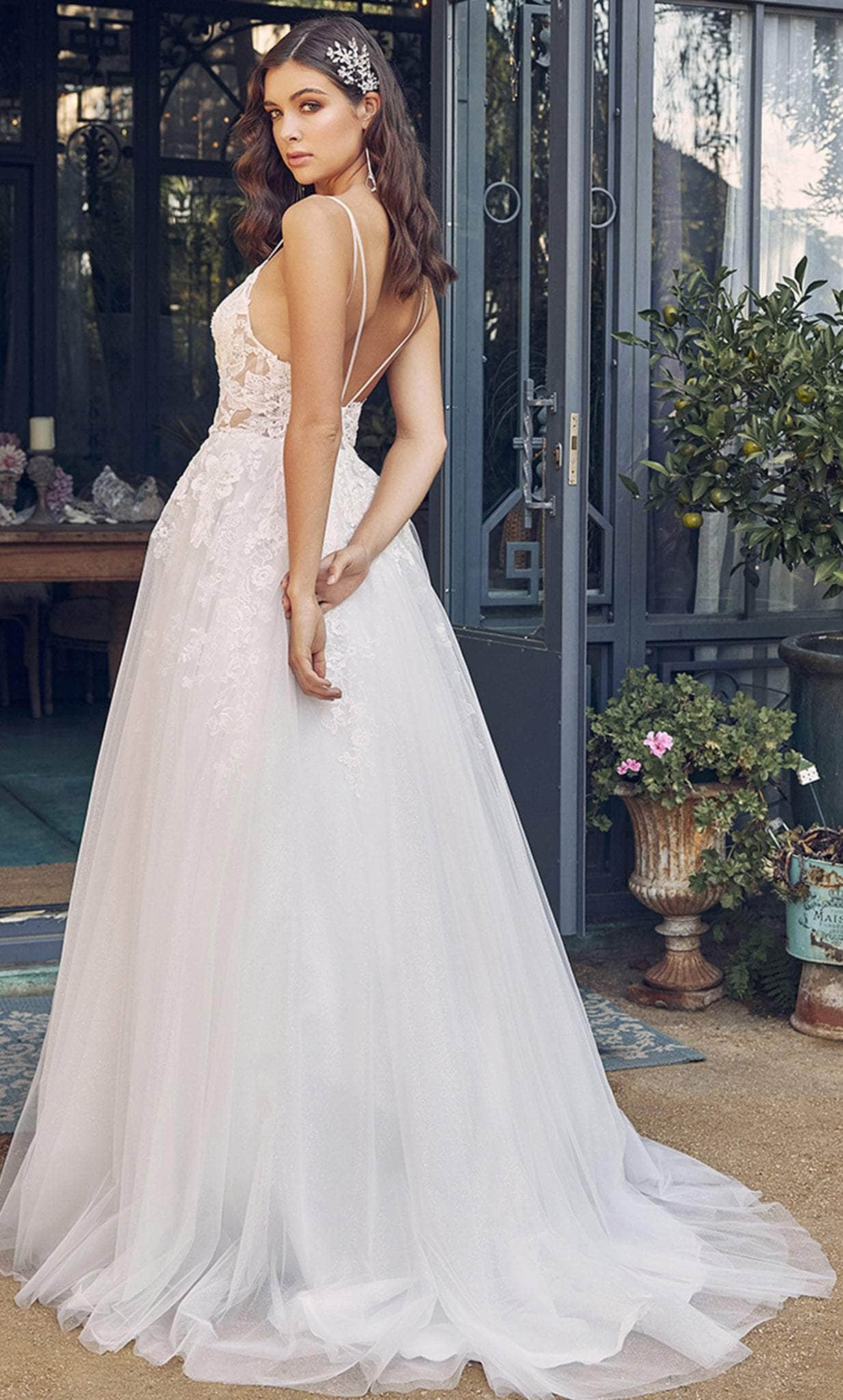 Nox Anabel JE933 - Embroidered Bridal Gown Wedding Dresses