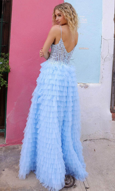 Nox Anabel P1398 - Tiered Skirt Sleeveless Ballgown Ball Gowns 