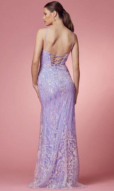 Nox Anabel S1041 - Plunging Sweetheart Evening Gown Prom Dresses