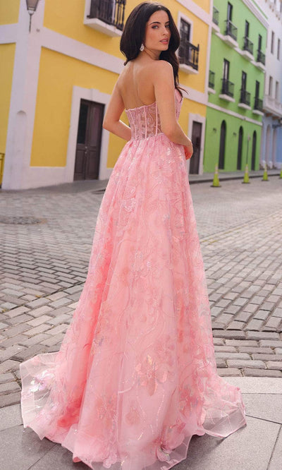 Nox Anabel T1332 - Sequin Embellished A-Line Gown Prom Gown 