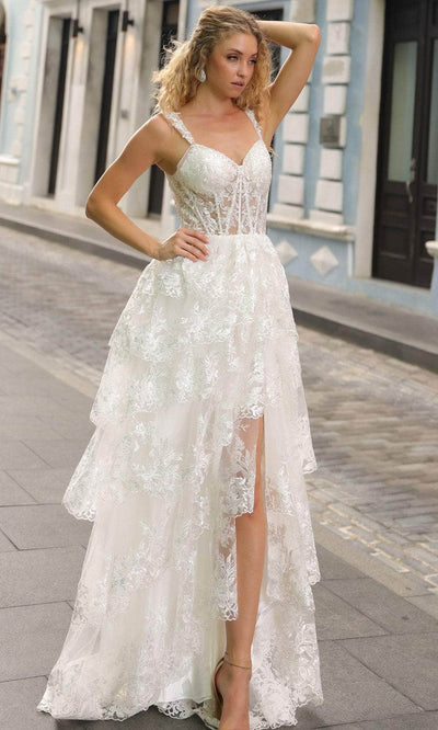 Nox Anabel T1335 - Lace Ornate Prom Dress Special Occasion Dresses 