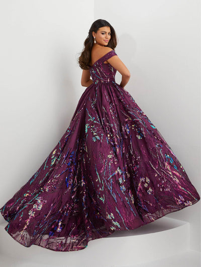 Panoply 14128 - Sequin Ornate Evening Ballgown Special Occasion Dress