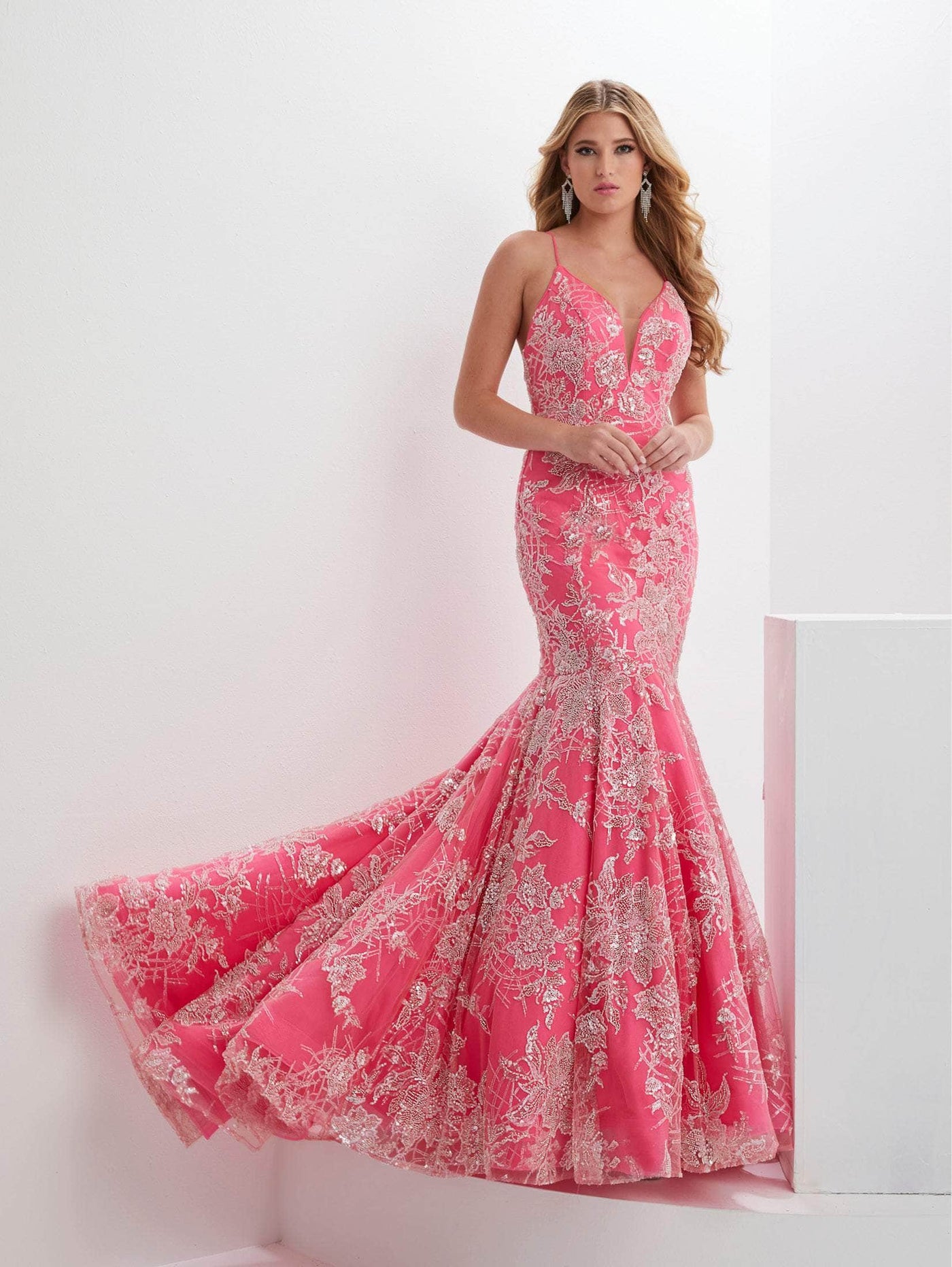 Panoply 14138 - Sweetheart Sequin Lace Evening Gown Special Occasion Dress