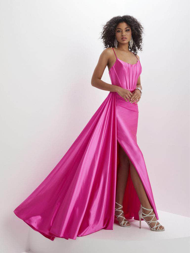 Panoply 14145 - Scoop Neck Corset Evening Gown Special Occasion Dress