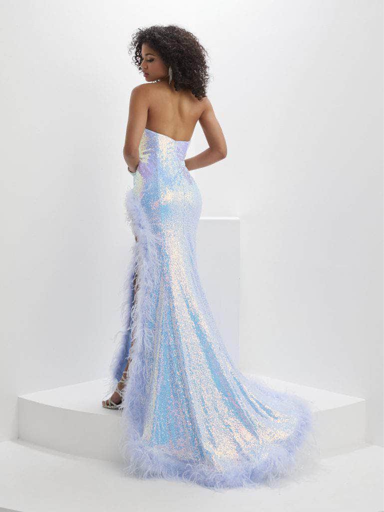 Panoply 14147 - Plunging Sweetheart Sequin Evening Gown Special Occasion Dress
