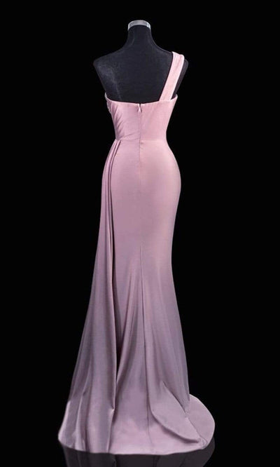 Portia and Scarlett - PS21219 Embellished One Shoulder Trumpet Dress Bridesmaid Dresses