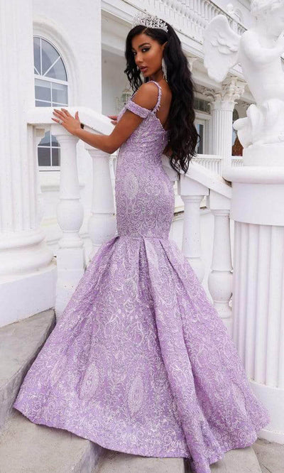 Portia and Scarlett - Ps22042 Sweetheart Bodice Embroidered Gown Special Occasion Dress