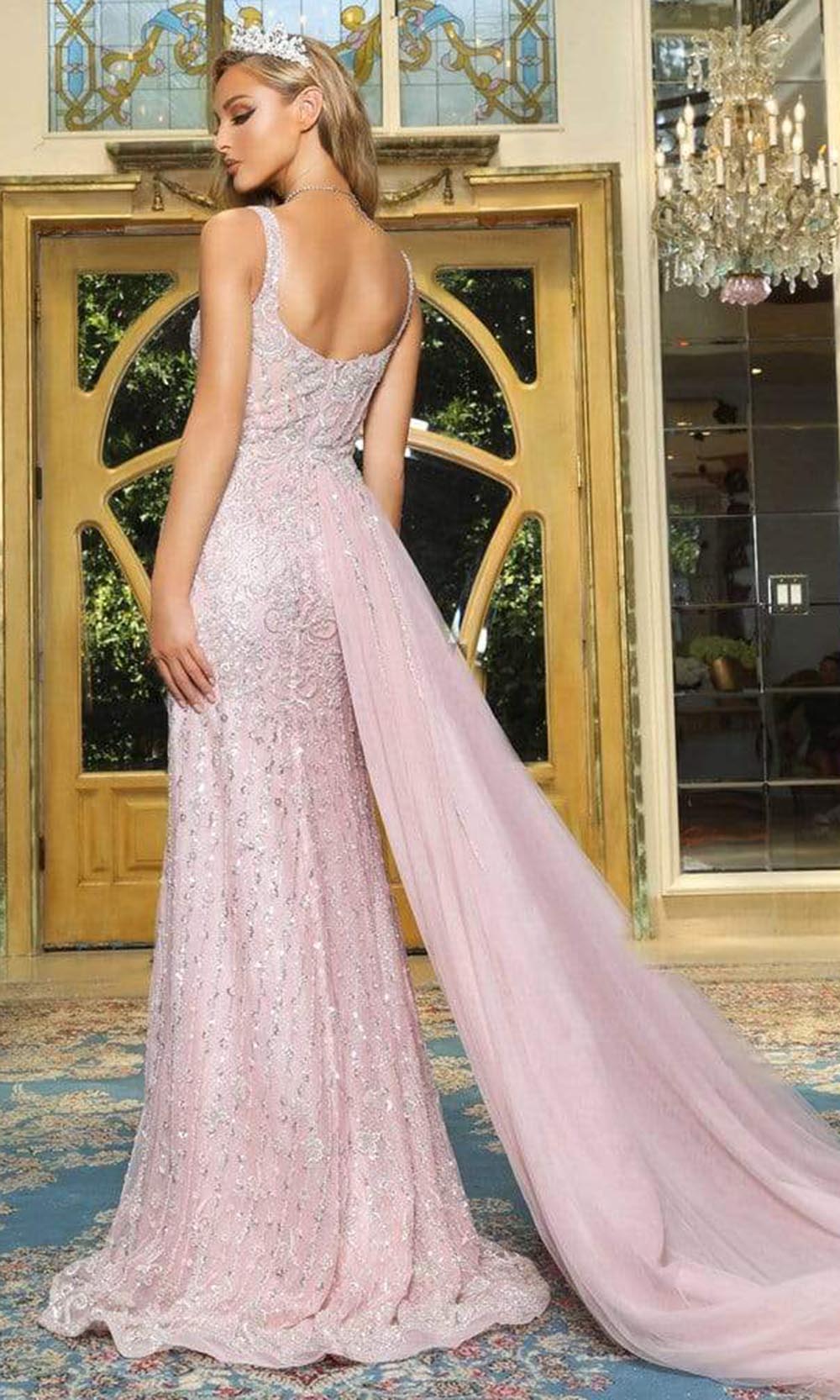 Portia and Scarlett - Ps22910 Sweetheart Embellished Slit Gown Special Occasion Dress