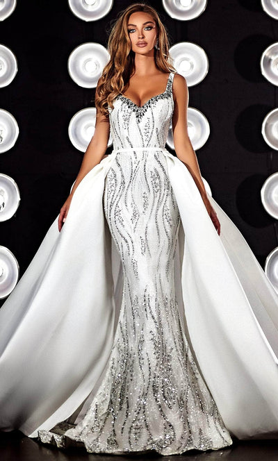 Portia and Scarlett PS23054 - Overskirt Gown