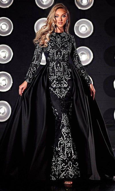 Portia and Scarlett PS23063 - Long Sleeve Gown