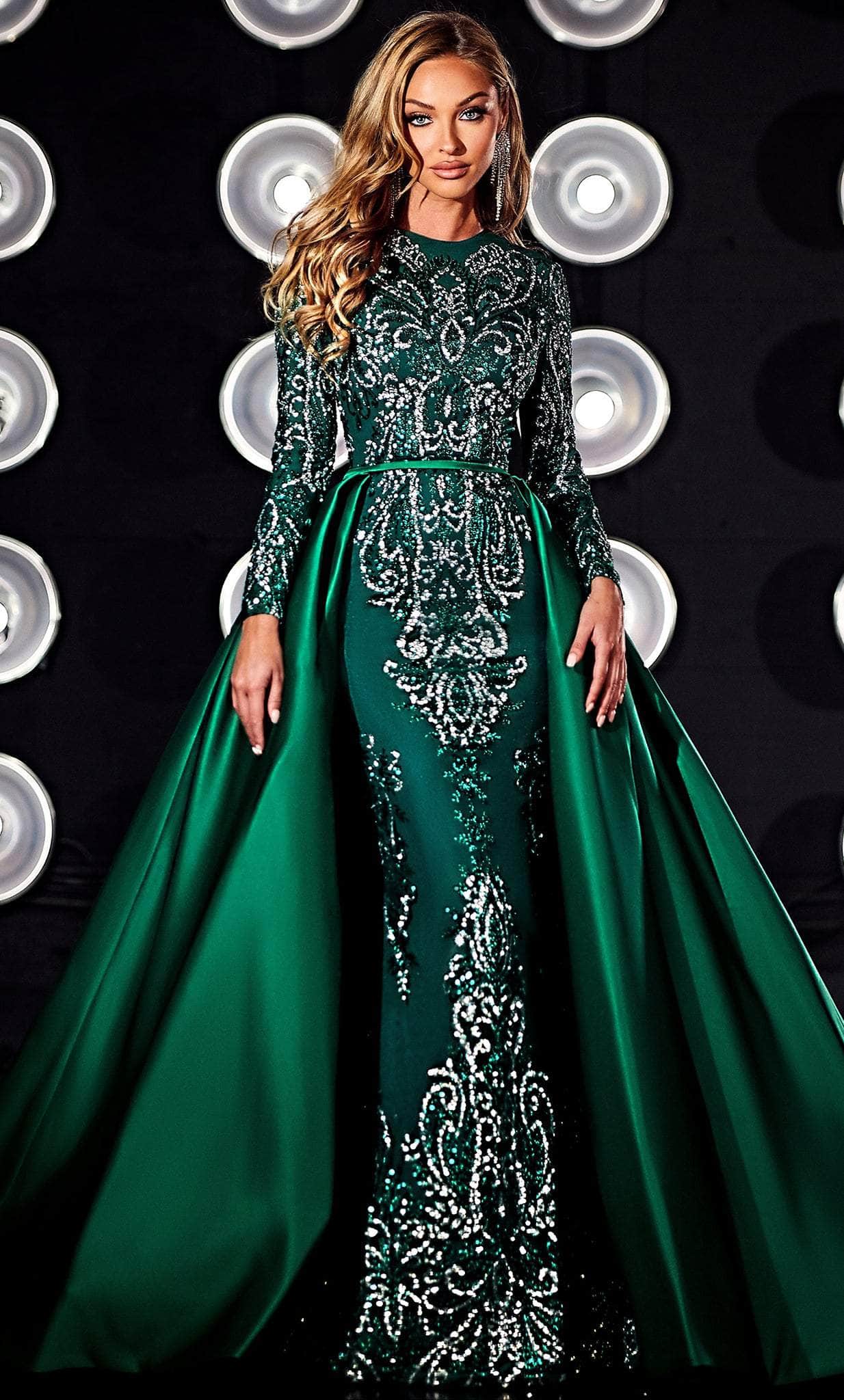 Portia and Scarlett PS23063 - Long Sleeve Gown