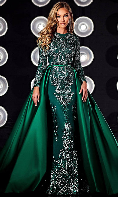 Portia and Scarlett PS23063 - Long Sleeve Gown
