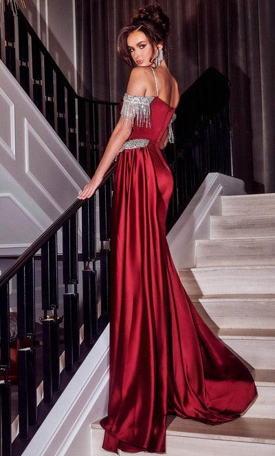 Portia and Scarlett PS23366 - Cold Shoulder Gown
