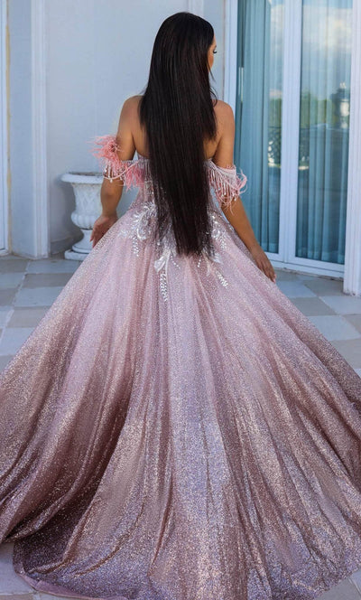 Portia and Scarlett PS23932 - Ombre A-line Dress