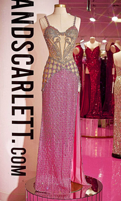 Portia and Scarlett PS24876C - Sweetheart Fitted Gown Special Occasion Dress 