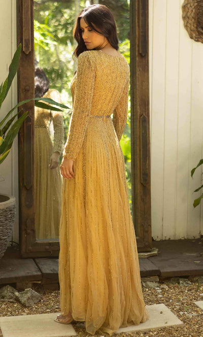 Primavera Couture 12010 - Modest Long Sleeve A-line Gown Mother Of The Bride Dresses