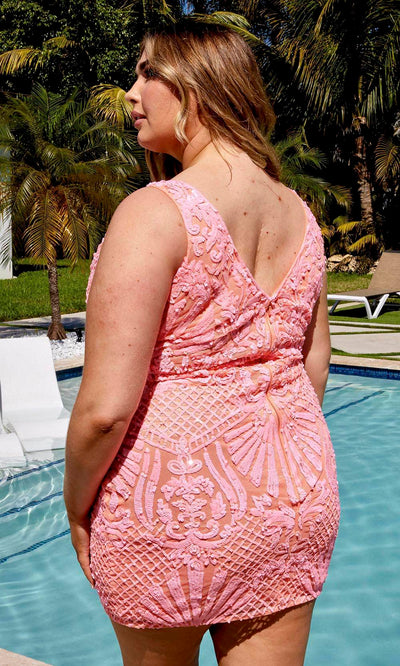 Primavera Couture 14024 - Sleeveless Embellished Cocktail Dress Cocktail Dresses