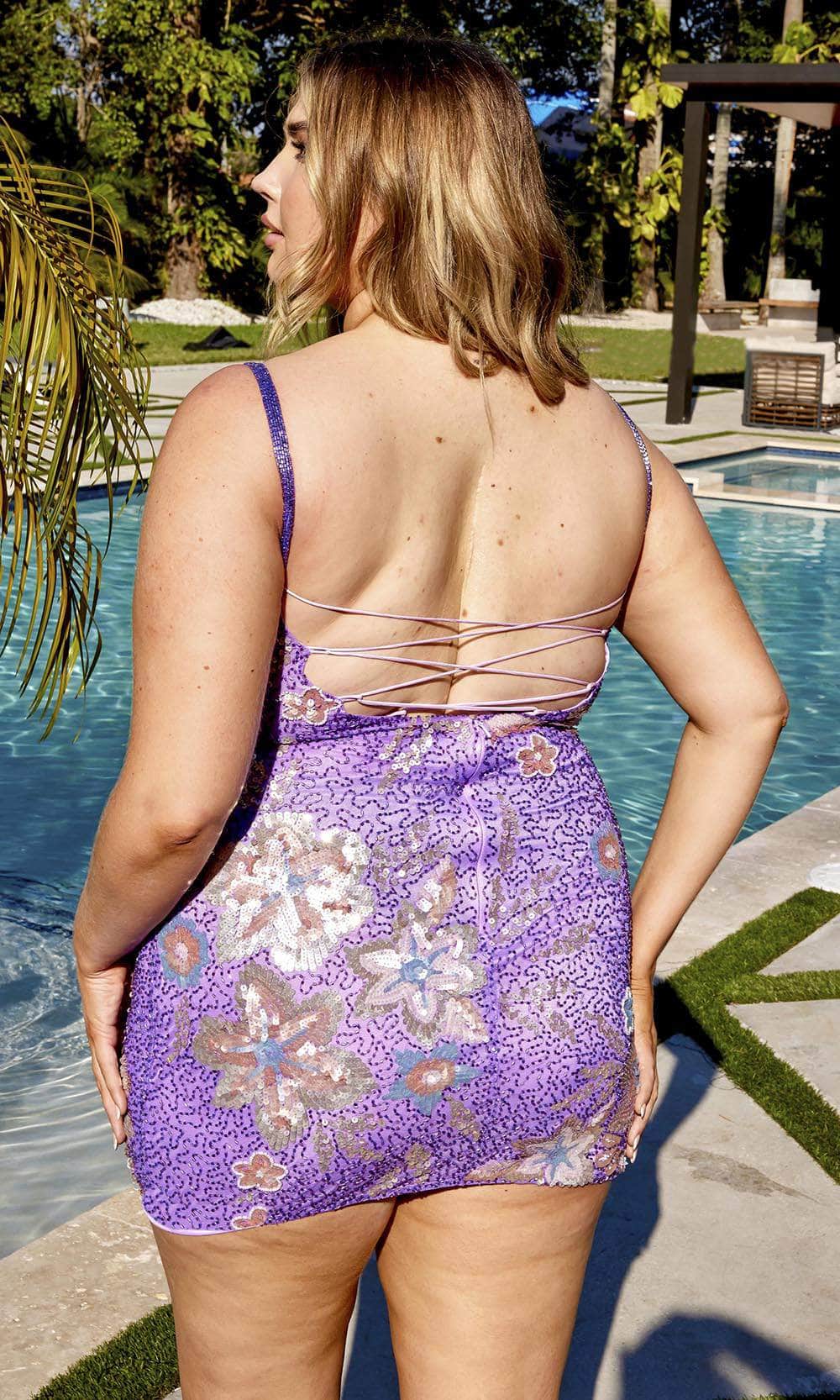 Primavera Couture 14027 - Sequined Sleeveless Cocktail Dress Cocktail Dresses