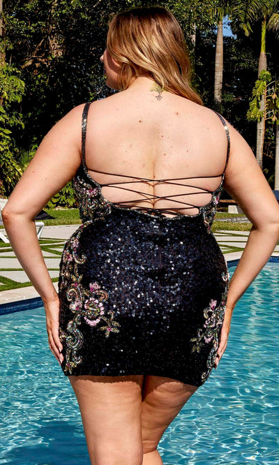 Primavera Couture 14029 - Sequin Sleeveless Cocktail Dress Cocktail Dresses