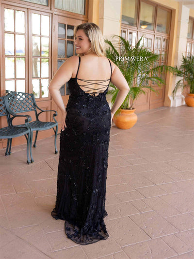 Primavera Couture 14050 - Sleeveless Scoop Neck Dress Special Occasion Dress