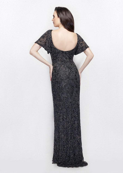 Primavera Couture - 1991 Embellished Scoop Sheath Dress Special Occasion Dress