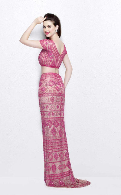 Primavera Couture - Two Piece V-Neck Long Dress 1864 Special Occasion Dress